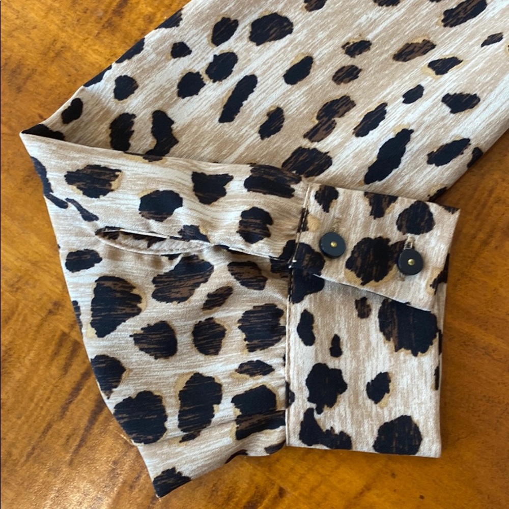 Wild Cat printed sheath dress with tie waist - Picture 8 of 8